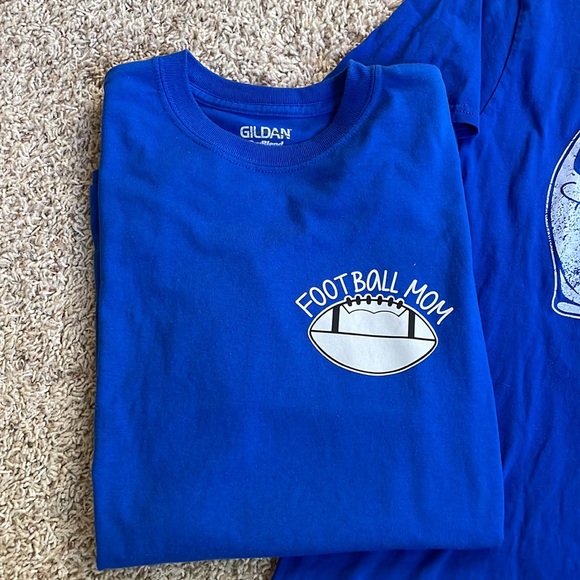 Football Mom custom tees size Medium boutique Friday night lights game day - Picture 2 of 2